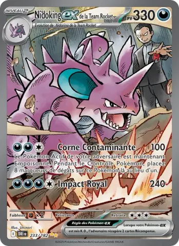Nidoking-ex de la Team Rocket · 233