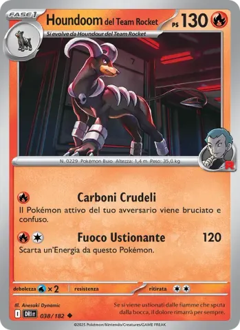 Houndoom del Team Rocket · 038