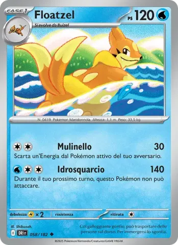 Floatzel · 058