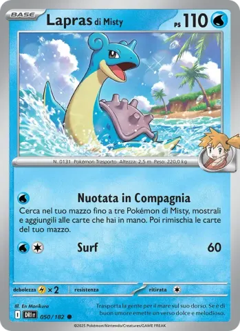 Lapras di Misty · 050