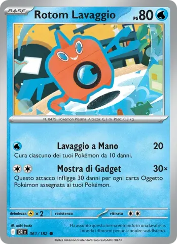 Rotom Lavaggio · 061
