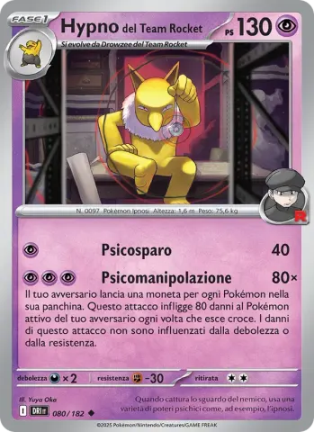 Hypno del Team Rocket · 080