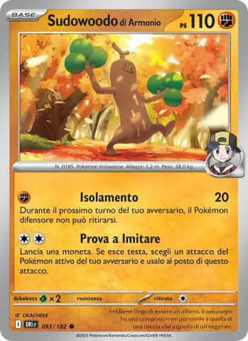 Sudowoodo di Armonio · 093