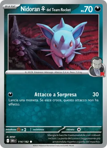 Nidoran♀ del Team Rocket · 114