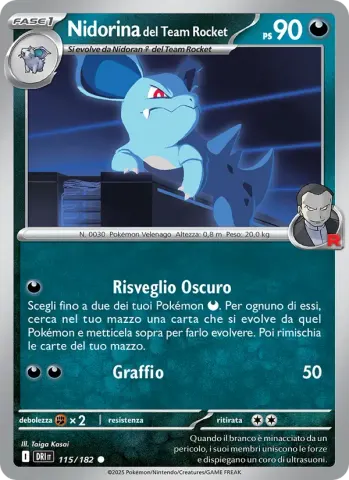 Nidorina del Team Rocket · 115
