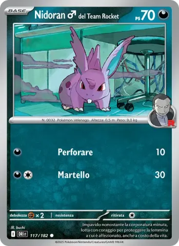Nidoran♂ del Team Rocket · 117