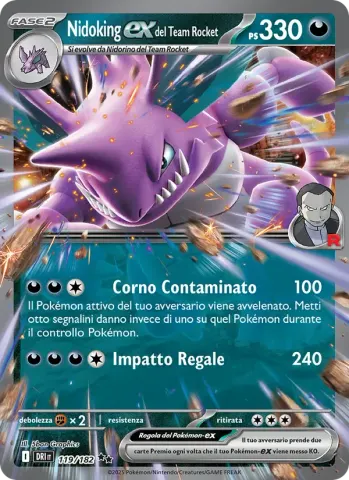 Nidoking-ex del Team Rocket · 119