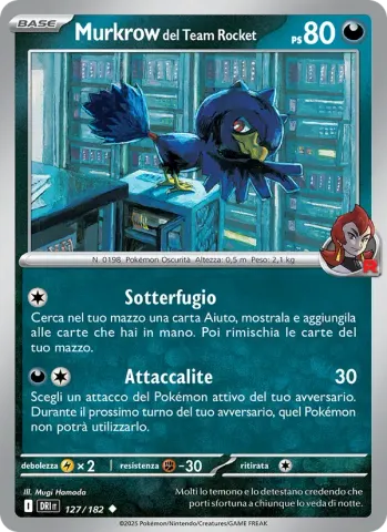 Murkrow del Team Rocket · 127