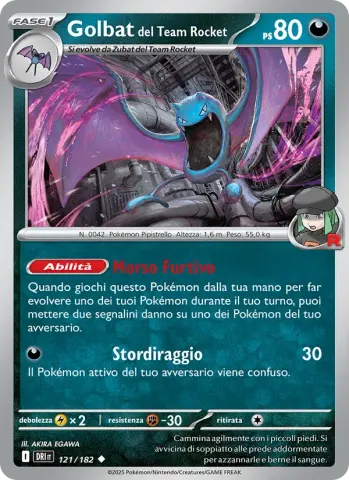 Golbat del Team Rocket · 121