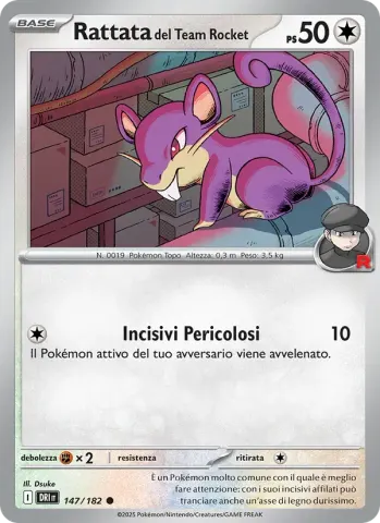 Rattata del Team Rocket · 147