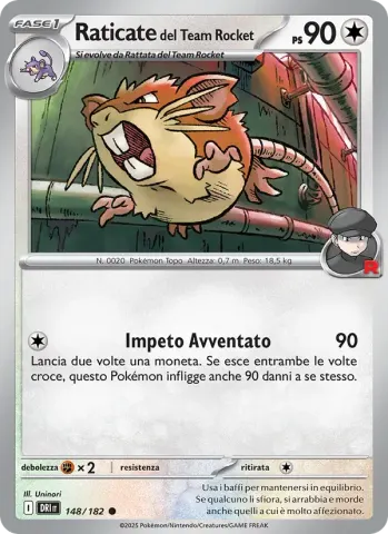 Raticate del Team Rocket · 148
