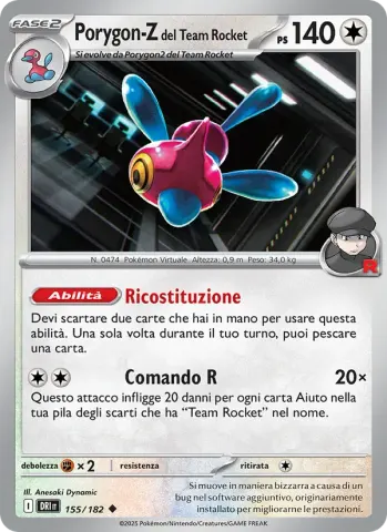 Porygon-Z del Team Rocket · 155