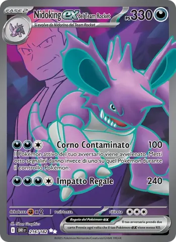 Nidoking-ex del Team Rocket · 216