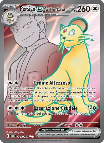 Persian-ex del Team Rocket · 219