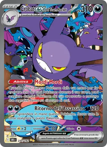 Crobat-ex del Team Rocket · 234