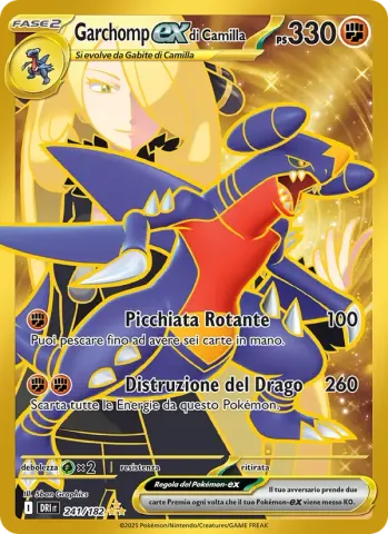 Garchomp-ex di Camilla · 241