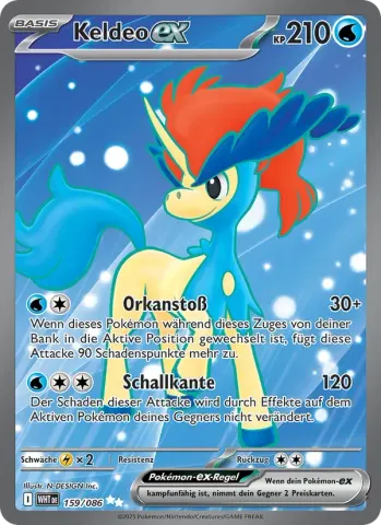 Keldeo-ex · 159