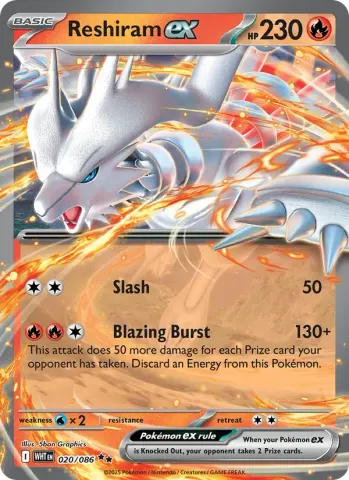 Reshiram ex · 020
