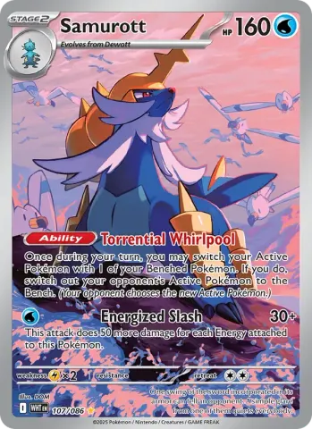 Samurott · 107