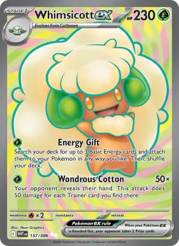 Whimsicott ex · 157