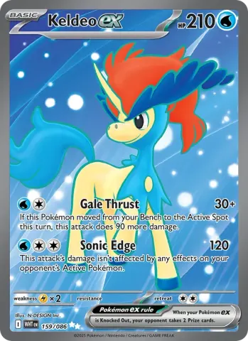 Keldeo ex · 159