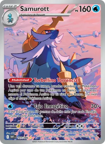 Samurott · 107