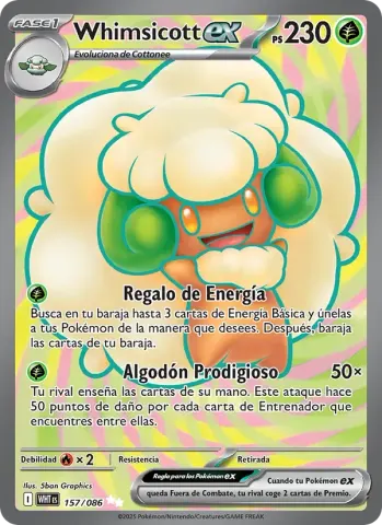 Whimsicott ex · 157
