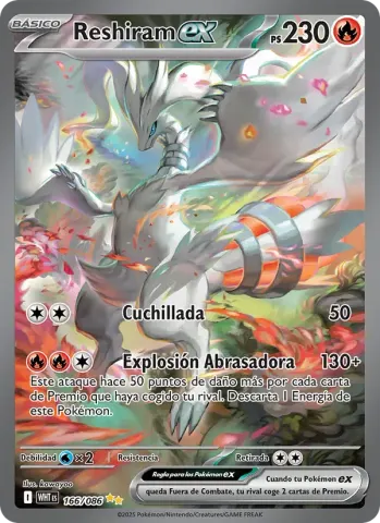 Reshiram ex · 166