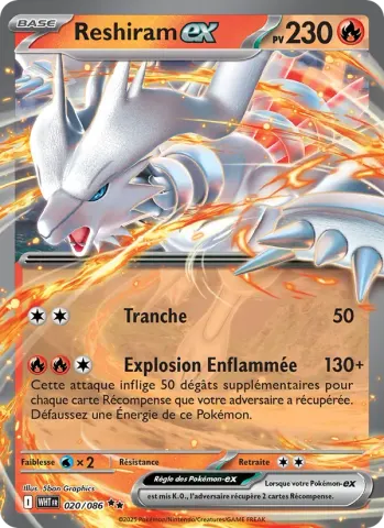 Reshiram-ex · 020