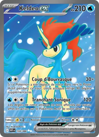 Keldeo-ex · 159