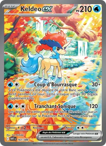 Keldeo-ex · 167