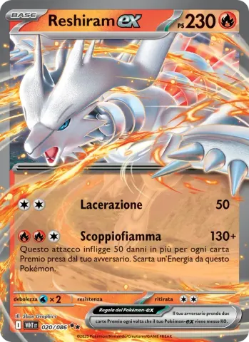 Reshiram-ex · 020