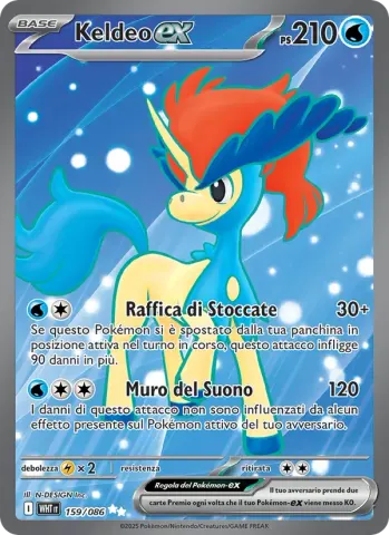 Keldeo-ex · 159