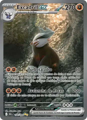 Excadrill ex · 168