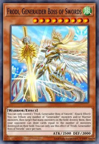 Frodi, Generaider Boss of Swords · EN028