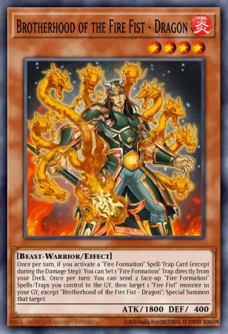 Brotherhood of the Fire Fist - Dragon · EN044
