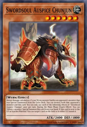 Swordsoul Auspice Chunjun · EN006