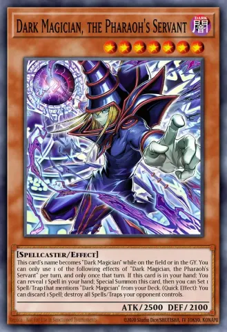 Dark Magician, the Pharaoh's Servant · EN001