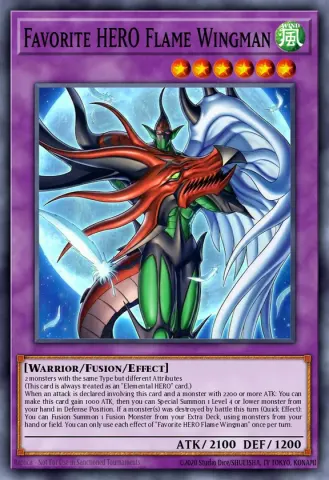 Favorite HERO Flame Wingman · EN005