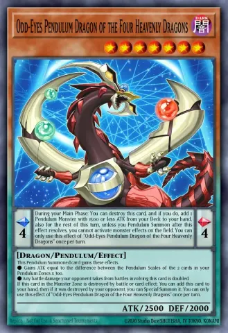 Odd-Eyes Pendulum Dragon of the Four Heavenly Dragons · EN013