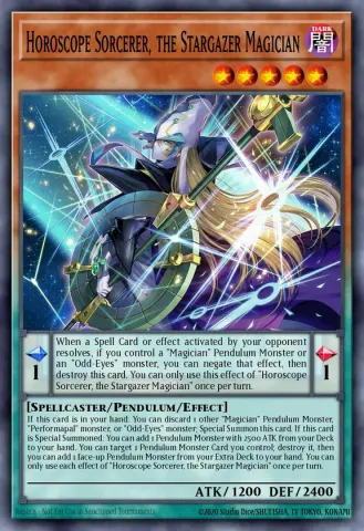 Horoscope Sorcerer, the Stargazer Magician · EN014