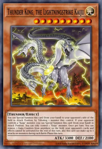 Thunder King, the Lightningstrike Kaiju · EN008