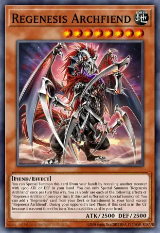Regenesis Archfiend · EN016