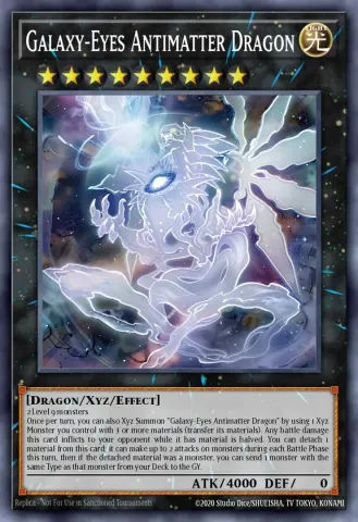 Galaxy-Eyes Antimatter Dragon · EN124