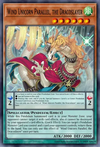 Wind Unicorn Parallel, the Dracoslayer · EN125