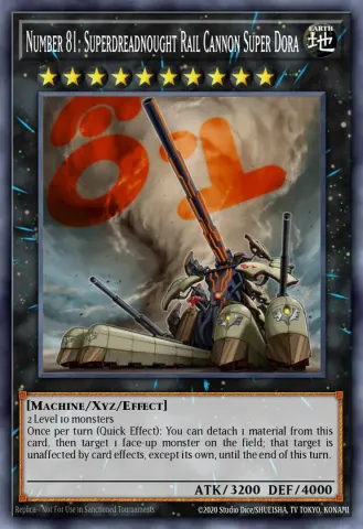 Number 81: Superdreadnought Rail Cannon Super Dora · EN065