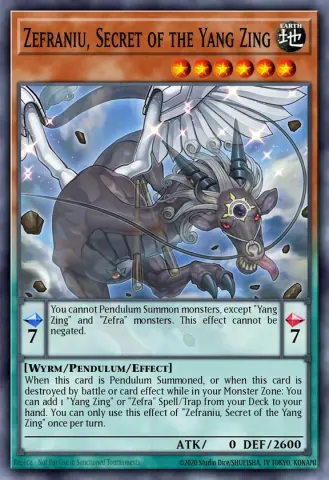 Zefraniu, Secret of the Yang Zing · EN072