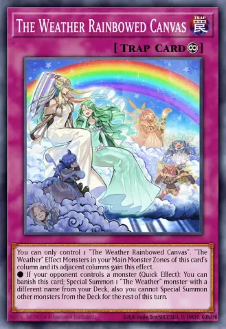 The Weather Rainbowed Canvas · EN101