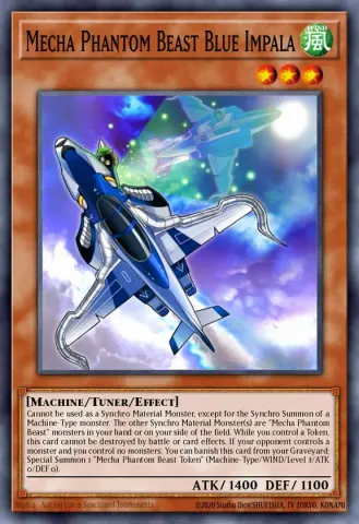 Mecha Phantom Beast Blue Impala · EN064