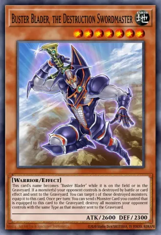 Buster Blader, the Destruction Swordmaster · EN100
